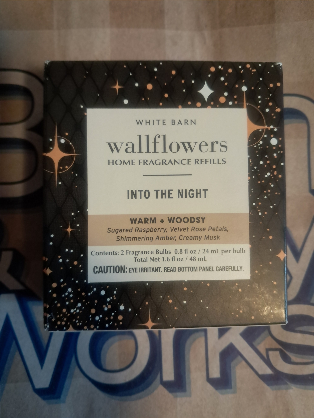 Bath And BodyWorks Into The Night Wallflower Refills X2 NIB FRESH💫🌜🪐